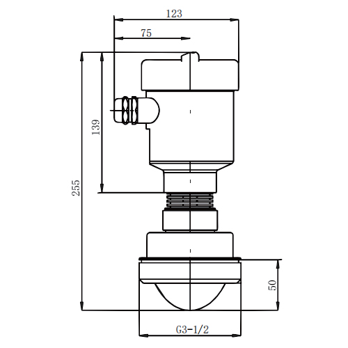 雷達(dá)物位計：80GHz